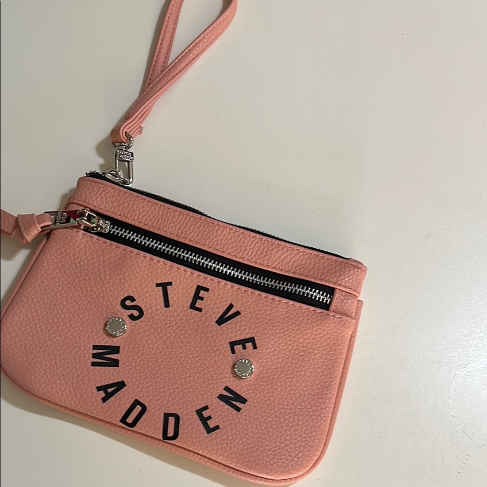 Steve Madden Pink Wristlet Bag